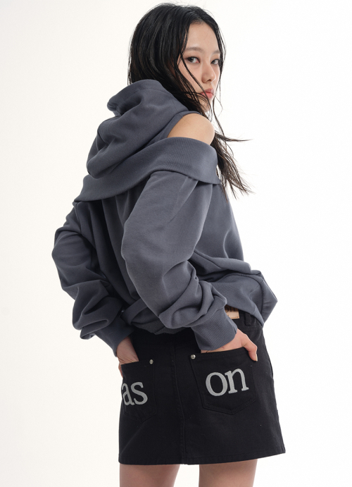 POG SKIRT / BLACK