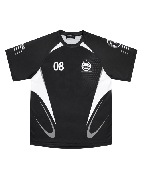 Player mesh short sleeves Black