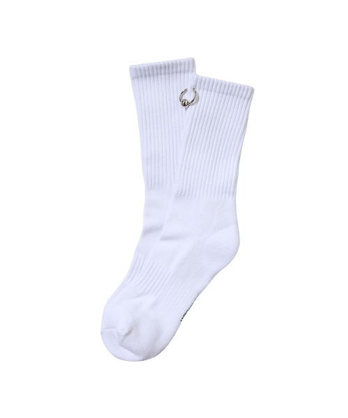 Piercing Socks - White