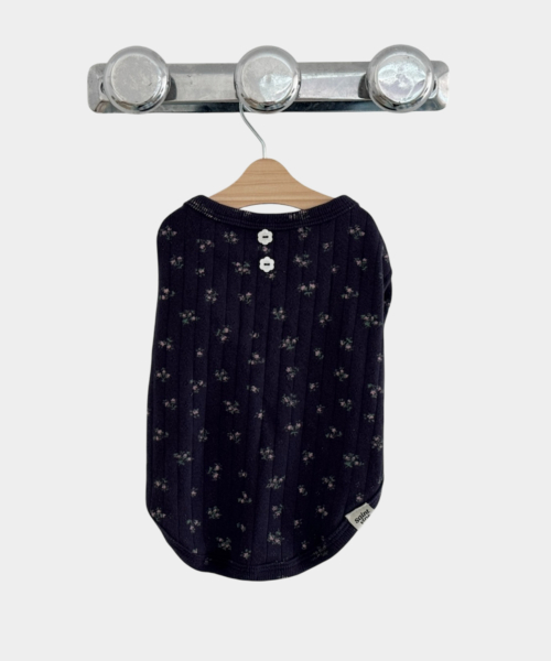 dearday flower puppy T-shirt