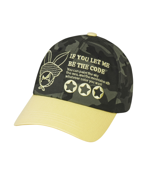 SM RABBIT BALL CAP(YELLOW)