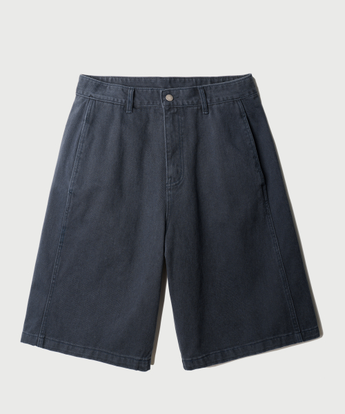 Skill Washed Bermuda Pants Navy NSSP2623