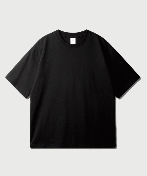 Effect Regular Short t shirt Black OYST2624