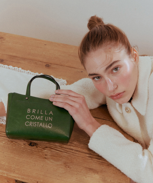 MARCE Zip Mini Cross Bag (Deep Green)