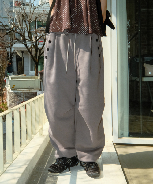 Crochet Sweat Pants (Mocha)