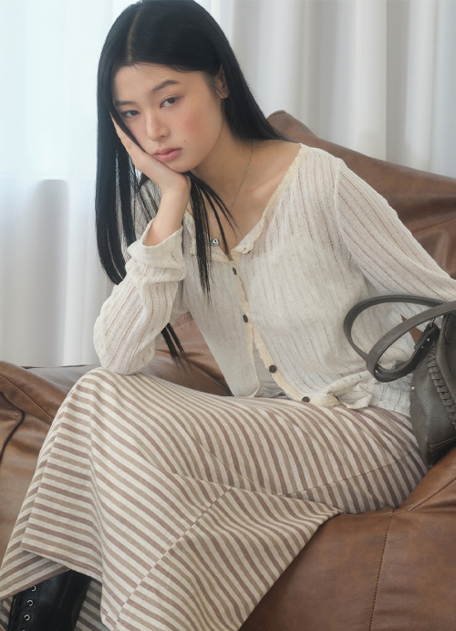 ROTA VINTAGE CARDIGAN / IVORY