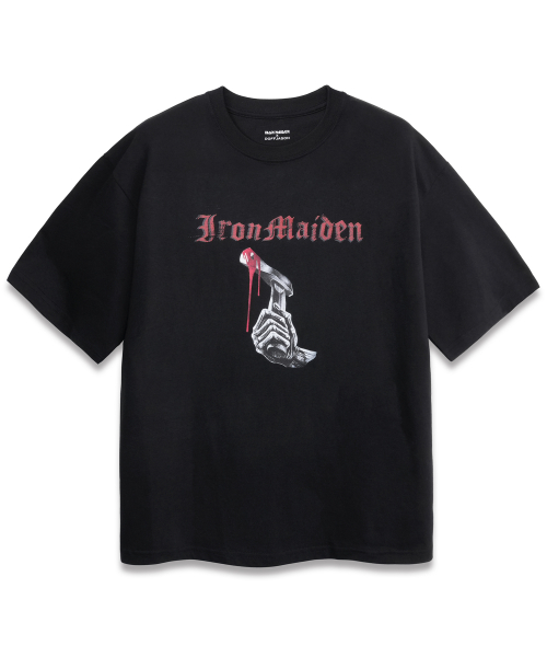 [DOFF JASON X IRON MAIDEN] Killer Hand T-Shirt BLACK