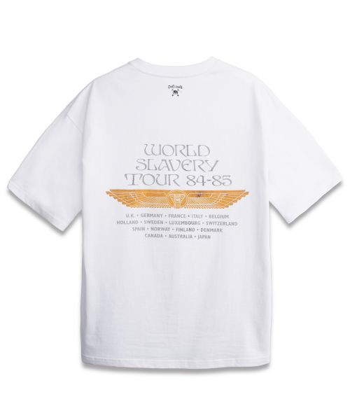 [DOFF JASON X IRON MAIDEN] World Tour T-shirt WHITE
