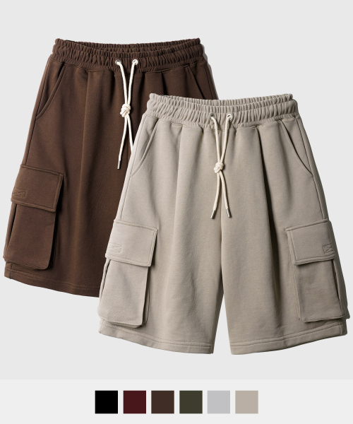 [2PACK] Flash Summer Cargo Half Pants KJSP2560