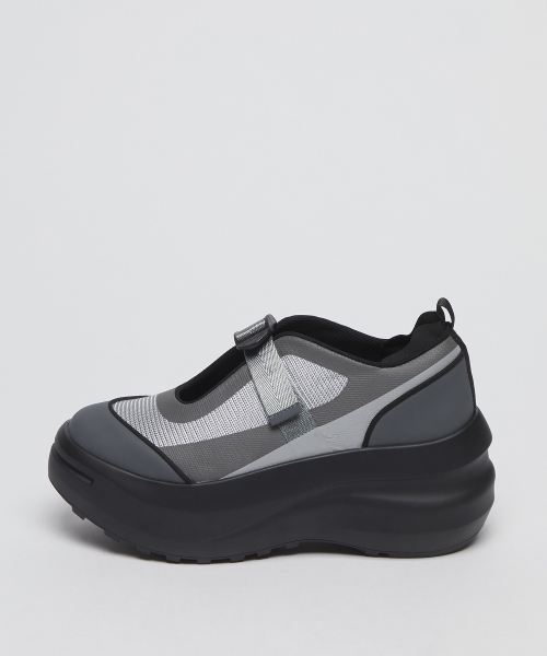 [Archivepke x Ribbonbit] Platform mary-jane(Silver)
