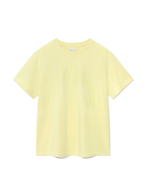 MATIN WAVE PRINTING LOGO TOP IN YELLOW