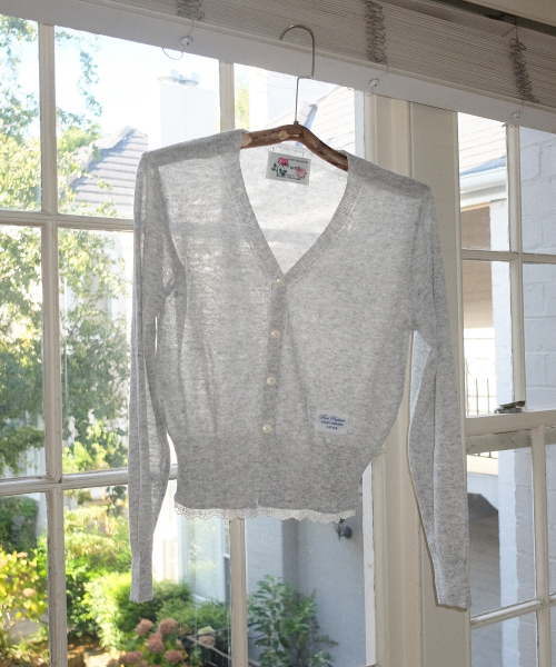 Santorini Cardigan_Melange Gray