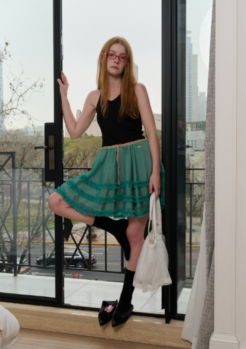 Petit skirt_green