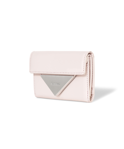 CRINKLE TRIANGLE DOCO WALLET - BLOSSOM