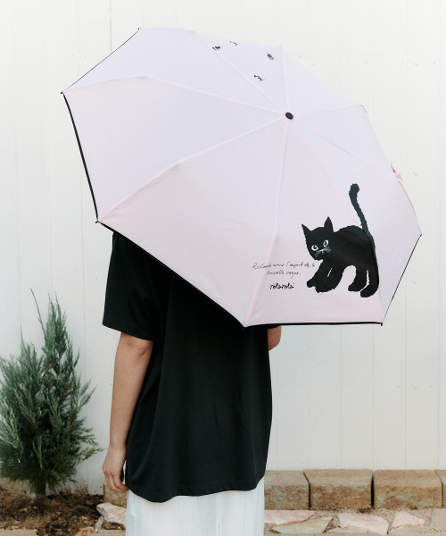 ROLA CAT FRIENDS UMBRELLA PINK