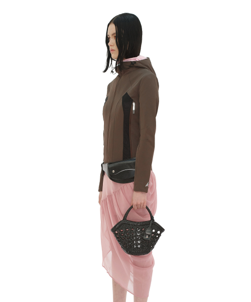 LIP TOTE BAG [BLACK]