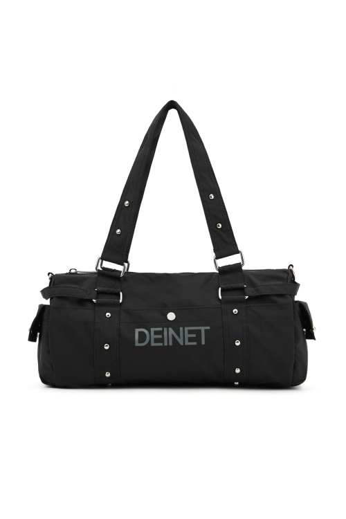 LOGO DUFFLE MINI BAG IN BLACK