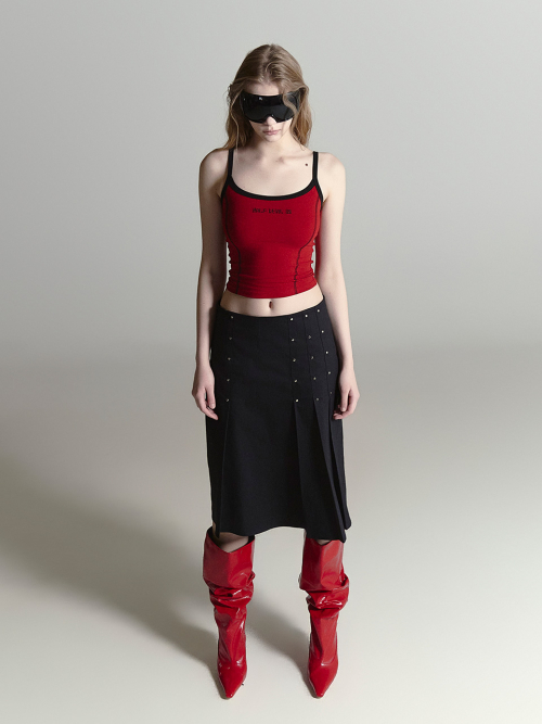 HYBRID MULTI-PLIT SKIRT