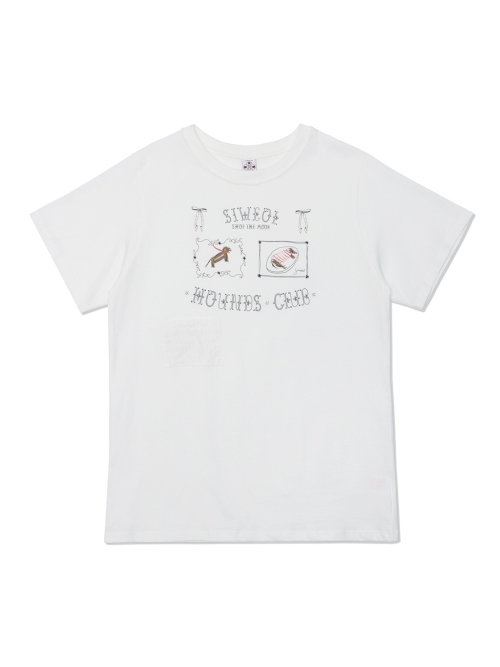 Hound Club Tee (White)