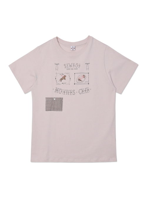 Hound Club Tee (Pink)