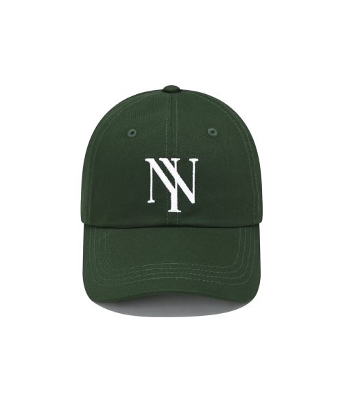 SIGNAUTRE LOGO BALL CAP_GREEN