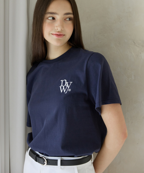 NYW REGULAR FIT CLASSIC T-SHIRT_NAVY