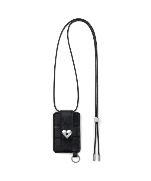 HEARTY STRAP CASE - BLACK