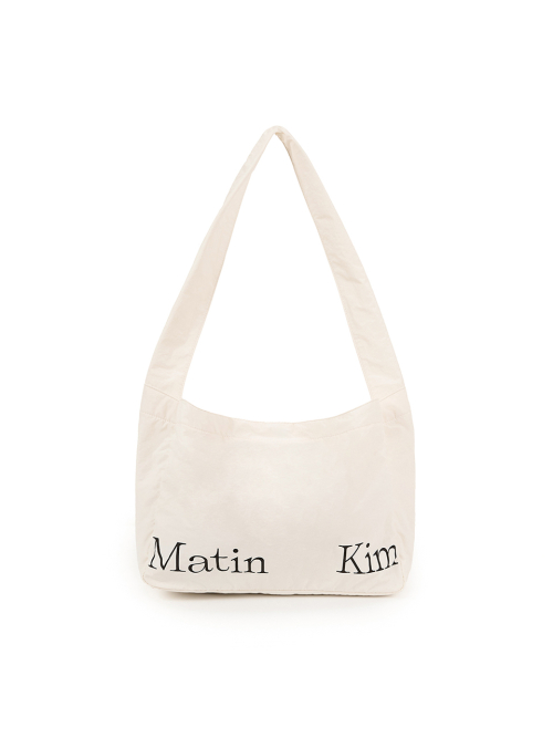 MATIN CRISP BIG ECOBAG IN IVORY