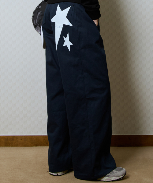 GT STAR PANTS(NAVY)