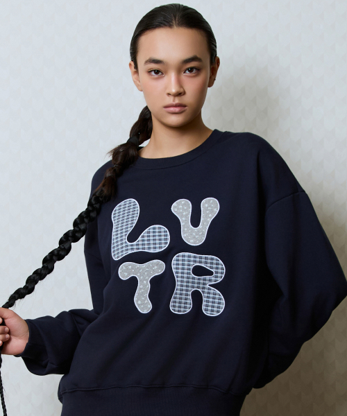 GT LVTR PATCH SWEATSHIRT(NAVY)