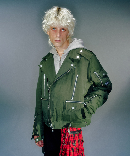 LUKE RIDER PADDED JACKET (2COLOR)