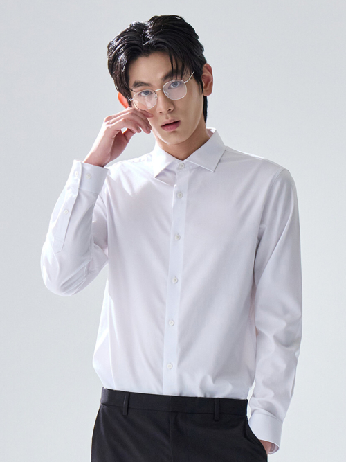 남성) 논 아이론 스트레치 스마트 셔츠_MSG5WD1003