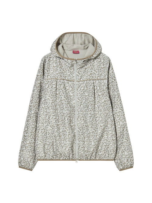 SHIRRING WINDBREAKER BEIGE