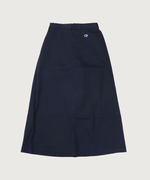 여성 C로고 밴딩 롱 스커트 Dark Navy