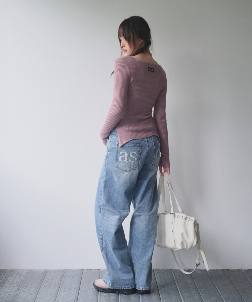 DUSK DENIM PANTS / LIGHT-BLUE