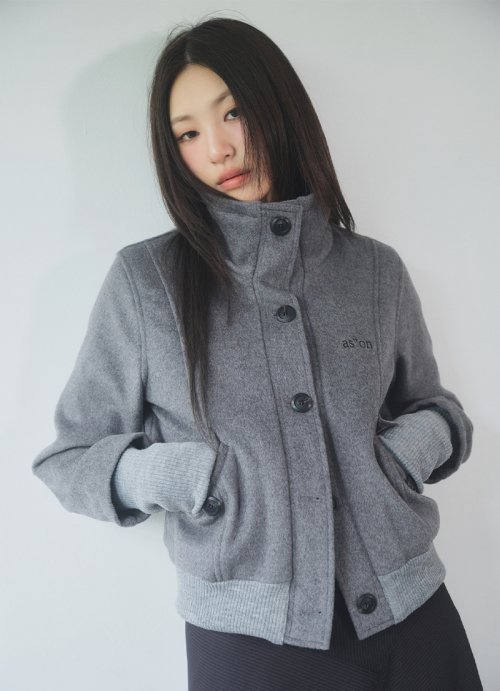 DUMBO WOOL JACKET / GRAY