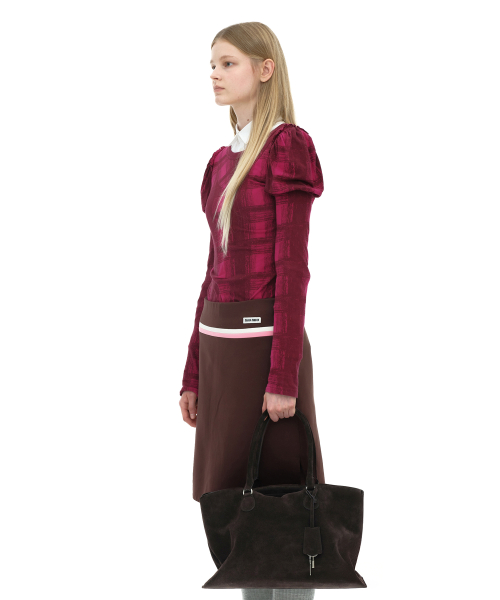 SHELL BROT LARGE [SUEDE MOCHA]