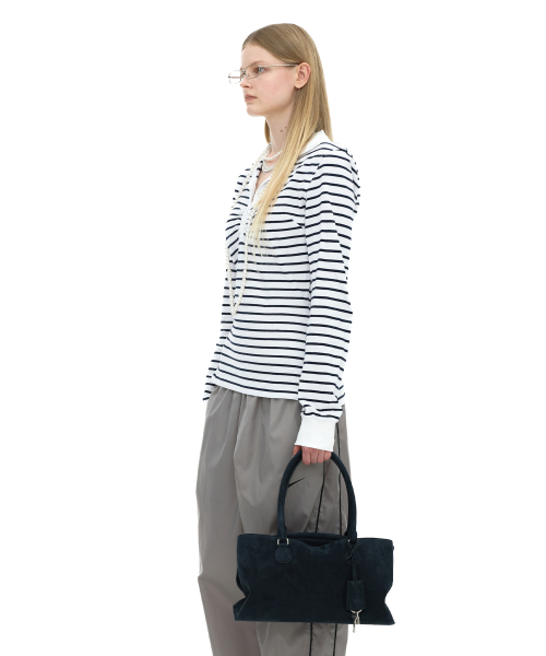 SHELL BROT [SUEDE NAVY]