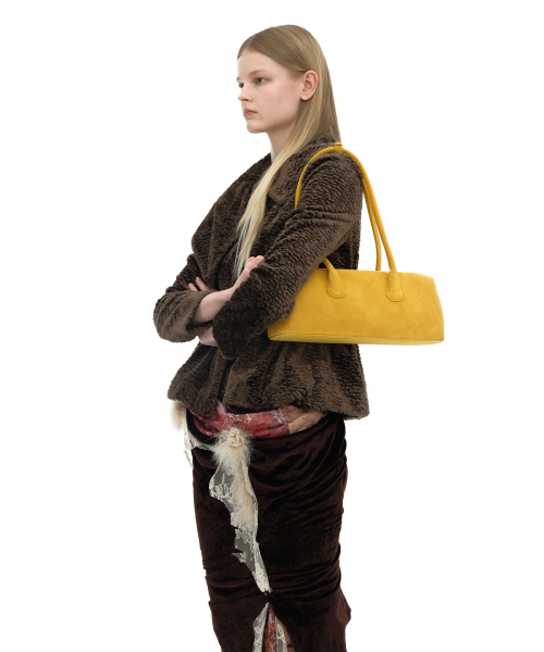 BOAT WIDE [SUEDE MUSTARD]