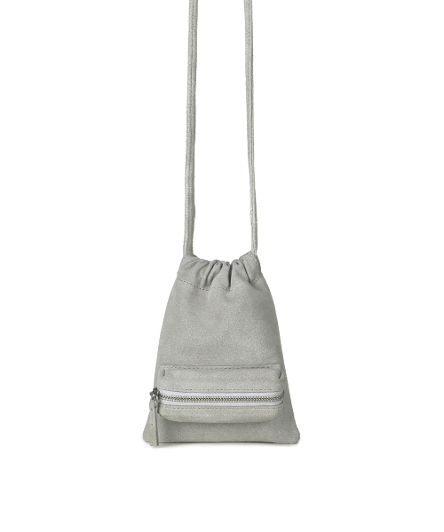 MINI POUCH BAG [SUEDE GRAY]