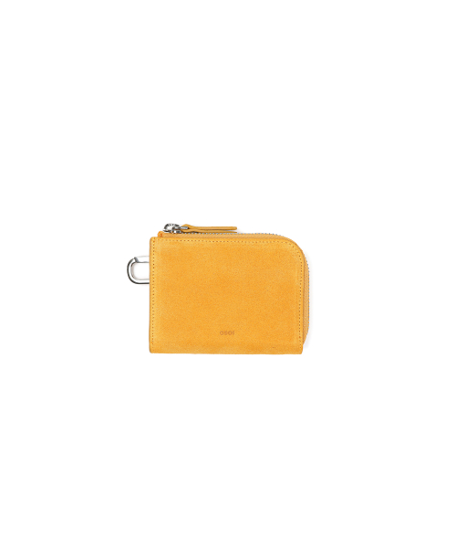HALF WALLET [SUEDE MUSTARD]