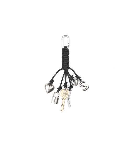 ROPE KEY RING [CHARCOAL]