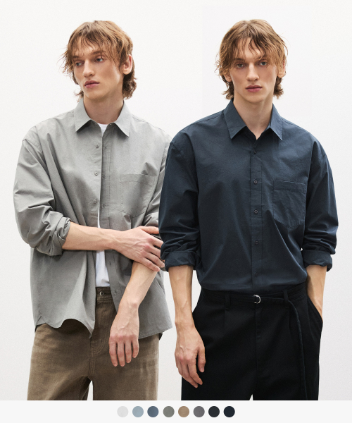 DAILY PAPER Cotton Shirts - 8 Colors