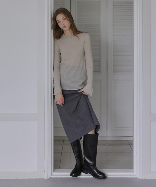 Renvure Round Long Boots (3.5cm)