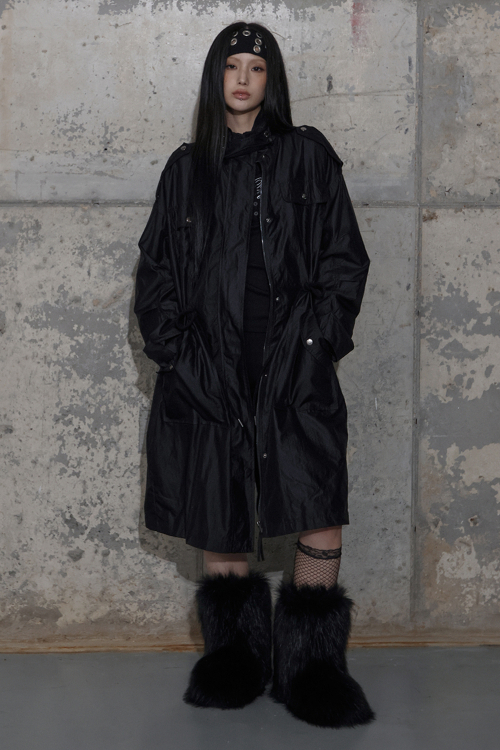 NOMAD SAFARI JACKET (BLACK) F25ZA002
