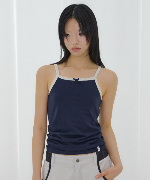 AIRY SLEEVELESS (NAVY) F26QB042