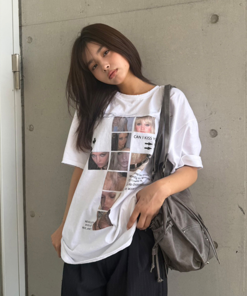 DAMAGE FEARLESS TEE (WHITE) F26QB050