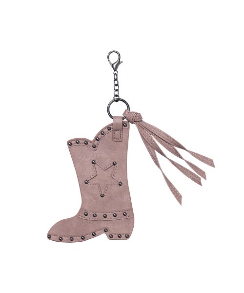 WESTERN BOOTS KEYRING (BABY PINK) F26QE987