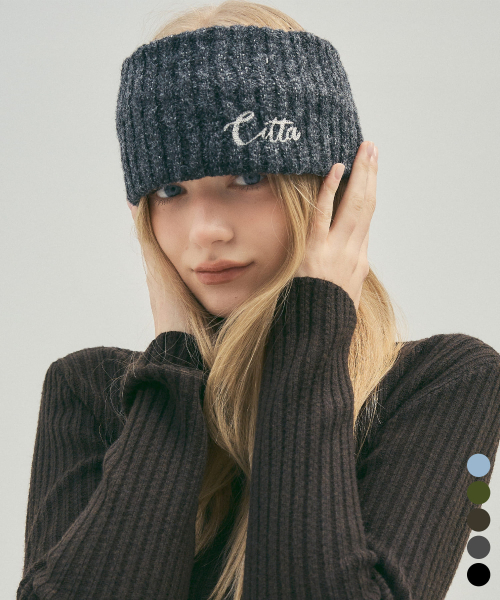Signature Logo Knit Hair Band_CTA929(5color)