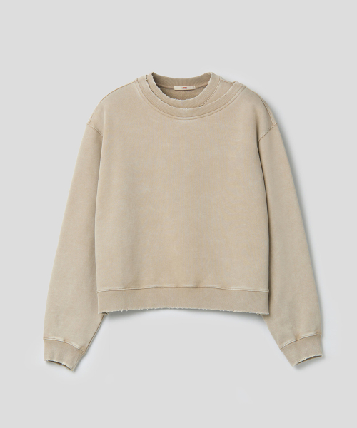DUAL SWEATSHIRT (BEIGE)